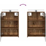  Set ormarića za kupaonicu 4 pcs Staro drvo 43 x 16 x 62,5 cm | shoptok.hr