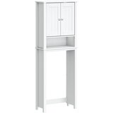  The Living Store Omarica za nad stranišče BERG bela 60x27x164,5 cm trden les - Omarica Za Nad Stranišče, (21448207) | Shoptok.si