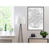  Poster - City map: Frankfurt 30x45 | shoptok.hr