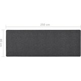  Dugi tepih antracit 80 x 250 cm | shoptok.hr