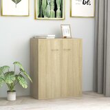 vidaXL Komoda boja hrasta sonome 60 x 30 x 75 cm od konstruiranog drva Cijene