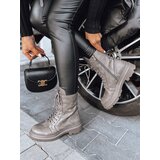 DStreet Botki damskie ZILLA szare | Shoptok.si