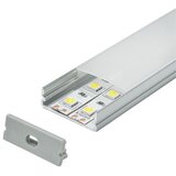 Mitea Lighting Aluminijumski profil za LED trake 10x30x2000mm sa difuzorom 2m MA619 | Eponuda.com