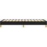  Okvir za krevet s oprugom crni 90x190cm od tkanine | shoptok.hr
