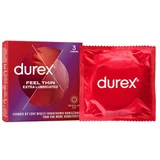 Durex Feel Thin Extra Lubricated kondomi 1 pakiranje za moške