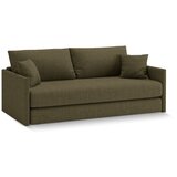 Cosmopolitan Design Zelena sklopiva sofa od šenila 209 cm Shannon – | shoptok.hr
