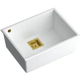 granitni umivalnik DAVID 50 White