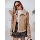 DStreet Kurtka damska SHEREB skórzana khaki | ePonuda.com