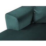 Cosmopolitan Design Petrolej zelena baršunasti sklopiva/s prostorom za odlaganje kutna garnitura (s desnim kutom/u obliku slova "U") Kyoto – | shoptok.hr