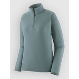 Patagonia Cap LW Zip Neck Base Layer Top blue sage Cene