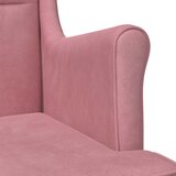  Fotelja Ružičasta Baršun | shoptok.hr