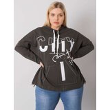 RELEVANCE Sweatshirt-RV-BL-7166.78P-dark khaki | Shoptok.si