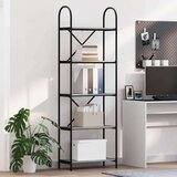 vidaXL Polica Sivi hrast sonoma 60 x 30 x 183 cm Konstruirano drvo | shoptok.hr
