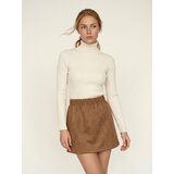 Sinsay Mini suknja od umjetne brušene kože | shoptok.hr
