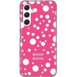 torbica silikonska print skin za samsung A546B galaxy A54 5G dottie dottie pink