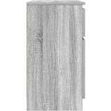  Komoda s ladicom siva sonoma 71x35x65 cm konstruirano drvo | shoptok.hr