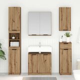  Set namještaja za kupaonicu s ladicama 3 pcs Umjetnički hrast | shoptok.hr