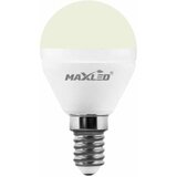 MAX-LED LED žarnica - sijalka E14 B45 5W (40W) nevtralno bela 4000K | Shoptok.si