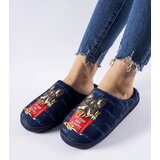 Gemre Navy Blue Soft Slippers Frenchfries | shoptok.hr