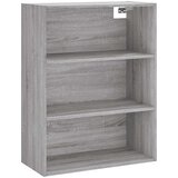  Visoka komoda siva sonome 69,5x34x180 cm od konstruiranog drva | shoptok.hr
