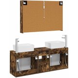  Set ormarića za kupaonicu 4 kom. Dimljeni hrast | shoptok.hr