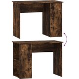  Radni stol boja dimljenog hrasta 100x55x75 cm konstruirano drvo | shoptok.hr