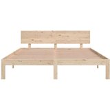  Okvir za krevet od masivne borovine 160 x 200 cm | shoptok.hr
