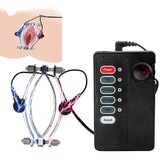 SuperLove E-Stim Adjustable Pussy Clamp Set Cene