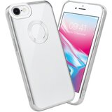 Cadorabo Ohišje, združljiv z Apple v prozorni - srebrni - zaščitni pokrov, narejen iz fleksibilnega silikona TPU s kromiranjem, (20603053) Cene