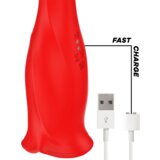 Mia. Klitoralni Stimulator Siena Triple Pleasure Red | Shoptok.si