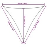 vidaXL Jedro protiv sunca boje pijeska 3 6x3 6x3 6 m poliester Oxford | shoptok.hr