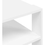  Stolić za kavu bijeli 58 x 58 x 40 cm od konstruiranog drva | Eponuda.ba