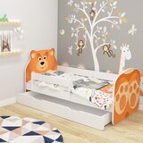  vii krevet za decu sa dodatnom fiokom animals white 180 x 80 cm | Eponuda.com