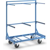 eurokraft pro regalni voziček z nosilno roko, nosilnost 350 kg, osnovni model brez nosilnih rok Cene