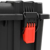  Prijenosni kovčeg crni 56,5x45,5x48 cm od PP-a | shoptok.hr