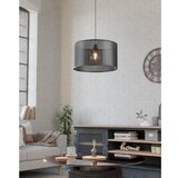 Eglo visilica Manby 43795, 1x E27, Ø45 cm, crna | shoptok.hr