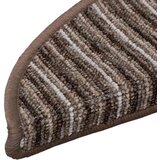  Samoljepljivi stepenasti ulošci 15 pcs Smeđa 56 x 17 x 3 cm | shoptok.hr