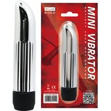  Srebrni mini vibrator od ABS-a — 13,6 cm — BW 6004 Cene