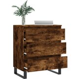  Komoda boja dimljenog hrasta 60 x 35 x 70 cm konstruirano drvo | shoptok.hr