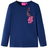  Dječja majica dugih rukava tamnoplava 104 | shoptok.hr
