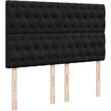  Krevet s oprugama i madracem crni 140x200 cm baršunasti | shoptok.hr