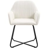  Jedilni stoli 6 kosov krem blago, (20700680) | Shoptok.si