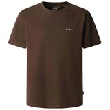 PepeJeans Majice s kratkimi rokavi PM509741 898 Kostanjeva Cene