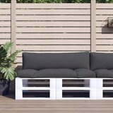 vidaXL Jastuci za palete 2 kom antracit od tkanine | shoptok.hr