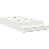  Krevet s ladicama s ladicama Bijelo 120 cm Konstruirano drvo | shoptok.hr