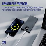 ALLITY kabel AUC-02 USB-C - Lightning 2,0 m 27W BIJELI Slike