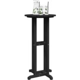 vidaXL Bar Stol Crni 55x55x107 cm HDPE | shoptok.hr
