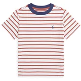 Polo Ralph Lauren Majica mornarsko plava / tamno crvena / bijela