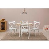 Hanah home set trpezarijski sto i stolice 5 komada oliver 869VEL8707 Cene