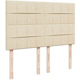  Otomanska postelja z vzmetnico krem 140x190 cm blago, (22053154) | Shoptok.si